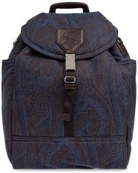 Etro - Backpack With 'Paisley' Motif - Lyst