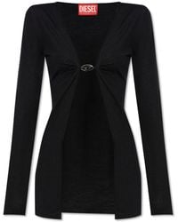 DIESEL - Cardigan M-Pierry-Long - Lyst
