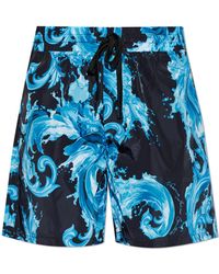 Versace Jeans Couture - Shorts With 'Barocco' Print - Lyst