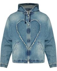 Carne Bollente - Denim Jacket With Hood - Lyst