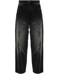 Carne Bollente - Jeans With A Vintage Effect - Lyst
