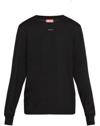 DIESEL - Long-Sleeve Top 'T-Adjust-Ls-V1' - Lyst