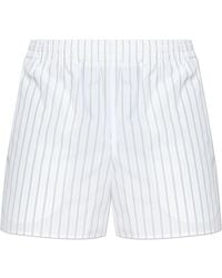 Ami Paris - Ribbed Shorts - Lyst
