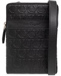 Ferragamo - Leather Shoulder Bag - Lyst