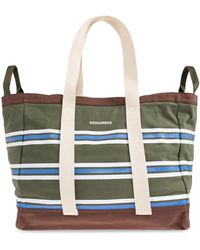 DSquared² - Striped Pattern 'Shopper' Bag - Lyst