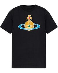Vivienne Westwood - T-Shirt With Logo Print - Lyst