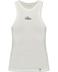 Palm Angels - Sleeveless Top - Lyst