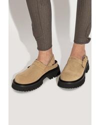 Moschino - Suede Platform Shoes - Lyst