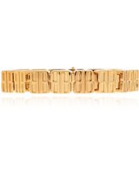 Balenciaga - Brass Bracelet With Logo - Lyst