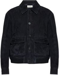 FRAME - Suede Jacket - Lyst
