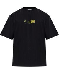 Off-White c/o Virgil Abloh - T-Shirt With Printed Logo - Lyst