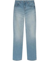 Victoria Beckham - Jeans With Logo - Lyst