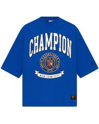 Champion - Printed T-Shirt - Lyst