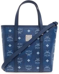 MCM - Handbag With Monogram - Lyst