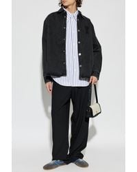 Ami Paris - 'Oversize' Denim Jacket - Lyst