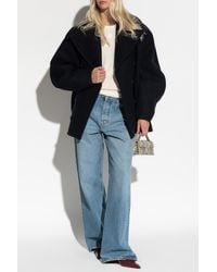 Jacquemus - Wool Coat 'Ovalo' - Lyst
