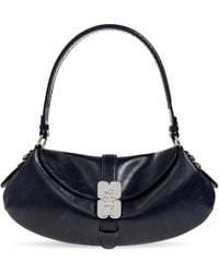 Ganni - Shoulder Bag Made Of Eco Leather - Lyst