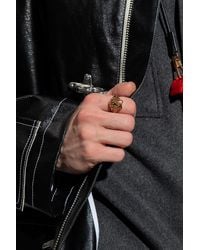 Versace - Ring With Medusa - Lyst