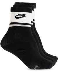 Nike - Three-Pack Of Socks - Lyst