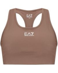 EA7 - Short Training Top - Lyst