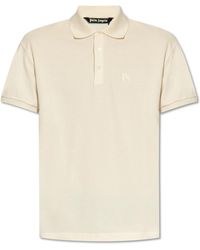 Palm Angels - Polo Shirt With Logo, - Lyst