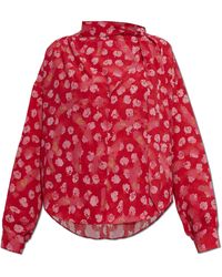 Isabel Marant - Silk Top "Fedry" - Lyst