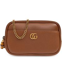 Gucci - 'double G Super Mini' Shoulder Bag, - Lyst