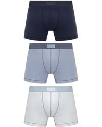 Skims - Three-Pack Of Boxer Shorts - Lyst