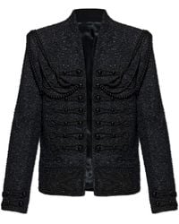 Balmain - Tweed Blazer - Lyst