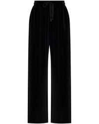 Dolce & Gabbana - Velvet Hoodie - Lyst