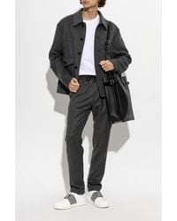 Paul Smith - Wool Pleated Trousers - Lyst