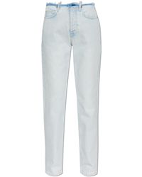 Balenciaga - Jeans With A `vintage` Effect, - Lyst