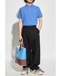 Etro - Polo Shirt With Embroidered Logo - Lyst