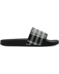 Burberry - Rubber Flip-Flops - Lyst