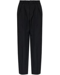 Balmain - Wool Trousers - Lyst