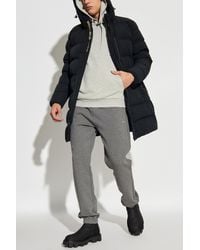 Woolrich - Down Jacket With Detachable Hood - Lyst