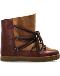 Isabel Marant - 'Nowles' Wedge Snow Boots - Lyst