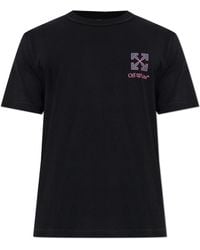 Off-White c/o Virgil Abloh - T-Shirt With Printed Logo - Lyst