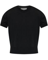 Ami Paris - Crew Neck T-Shirt - Lyst