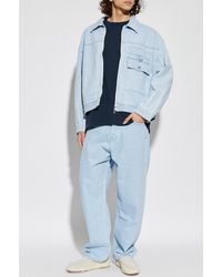 Maison Kitsuné - Denim Jacket - Lyst
