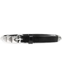 DSquared² - Leather Belt With Studs - Lyst