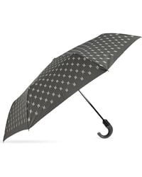 Moschino - Folding Umbrella With Monogram - Lyst