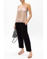 IRO - Berwyn Silk Top - Lyst