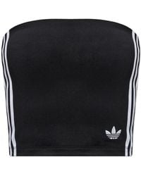 adidas Originals - Top With Exposed Shoulders - Lyst