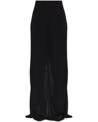 Maison Margiela - Long Skirt With A Slit - Lyst
