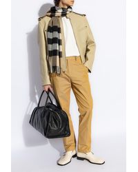 Burberry - Pleat-Front Trousers - Lyst