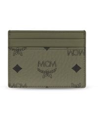 MCM - Card Holder With Logo - Lyst