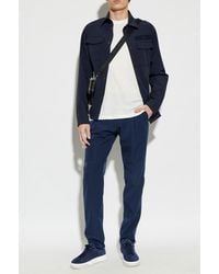 Paul & Shark - Lightweight Jacket With Logo Patch - Lyst