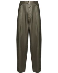 Acne Studios - Trousers With Logo - Lyst