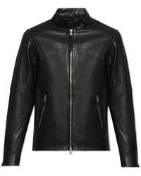 AllSaints - ‘Cora’ Leather Jacket - Lyst